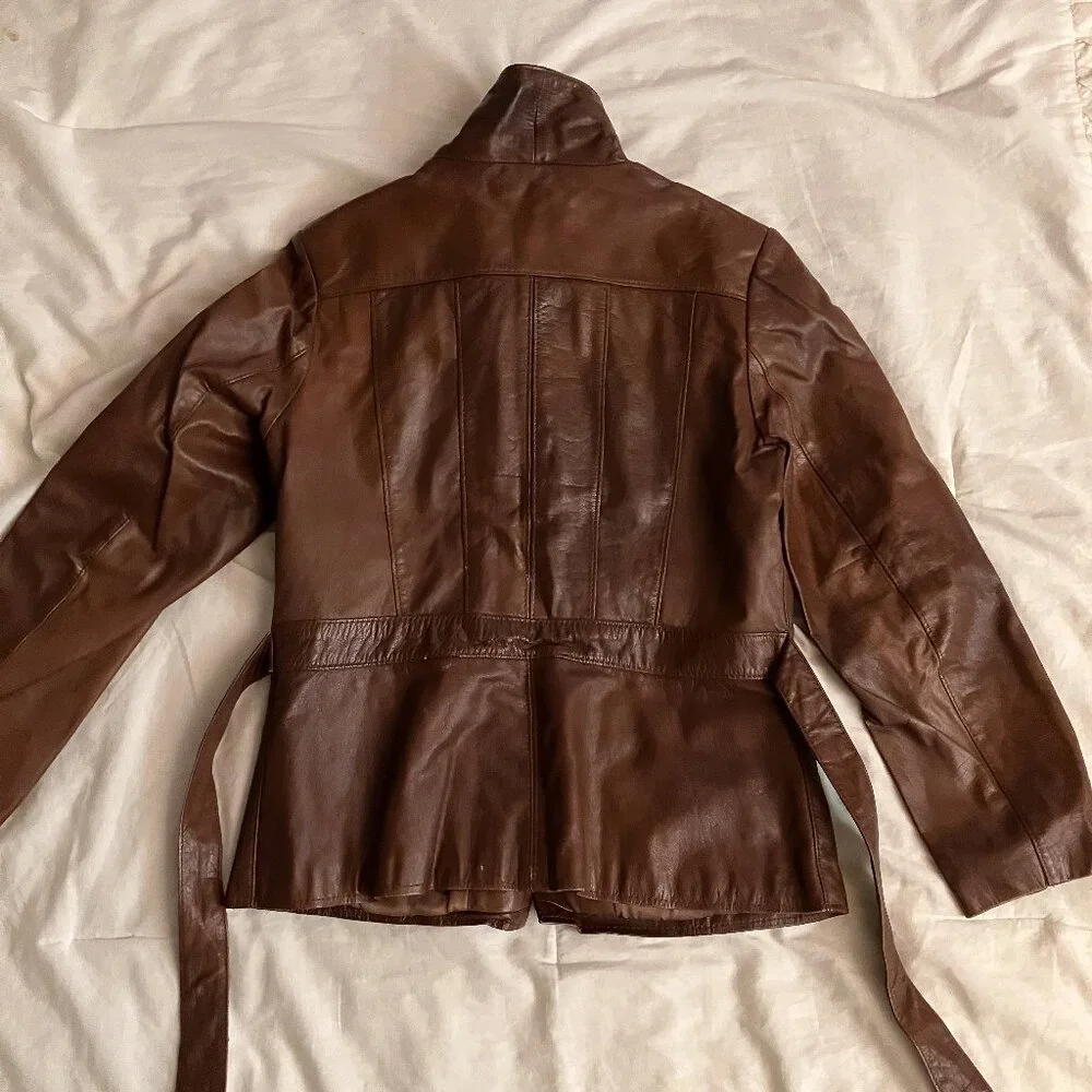 Second Skin brown vintage jacket - Picture 5 of 7